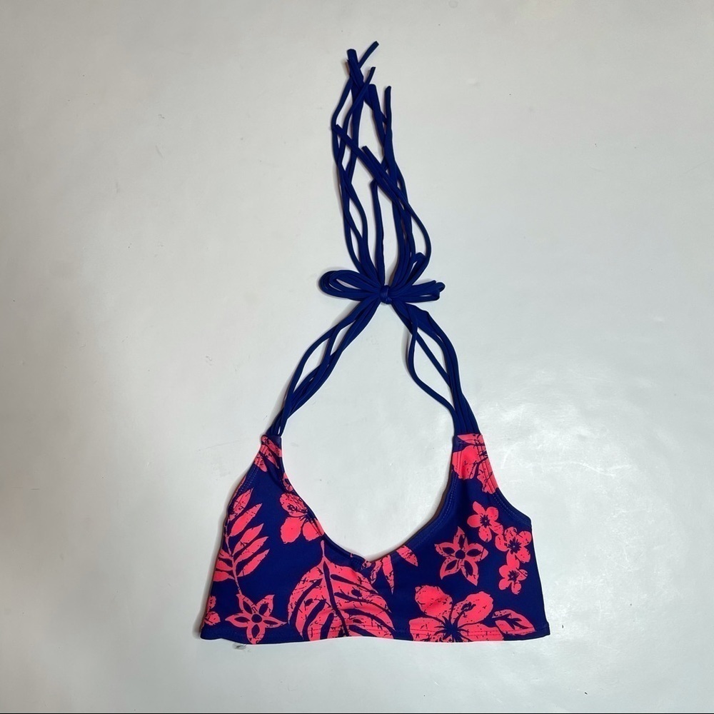 Forever 21 Strappy Halter Tie Bikini Top Small‎